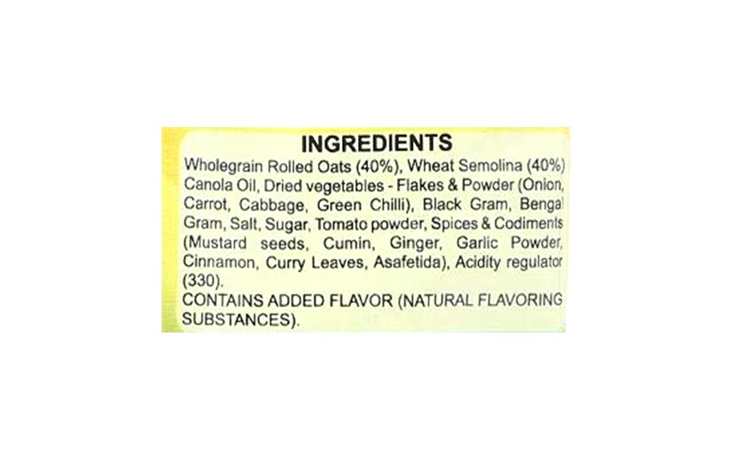 Organo Nutri Oats Upma    Pack  322 grams